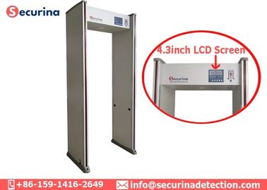 Digital Display Airport Security Detector Door For Security Check Point