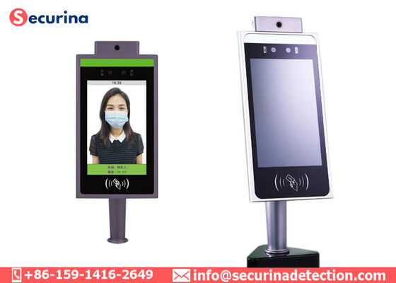 sistema de medida binocular da temperatura do reconhecimento de cara da câmera 20W para o controle de acesso