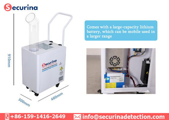 110V/220V 60HZ/50HZ que enevoa o equipamento da desinfecção mata 99,9% germes