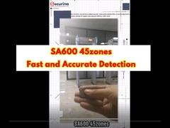 SA600 45zones Walk Through Metal Detectors Fast and Accurate Detection DEMO